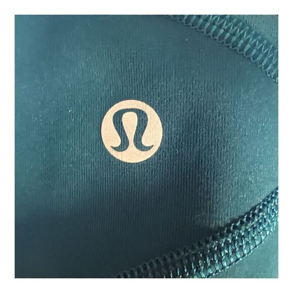 Lululemon Speed Up Crop 21" Leggings Second Release Side Pockets Luxtreme Blue 4 - Picture 6 of 6